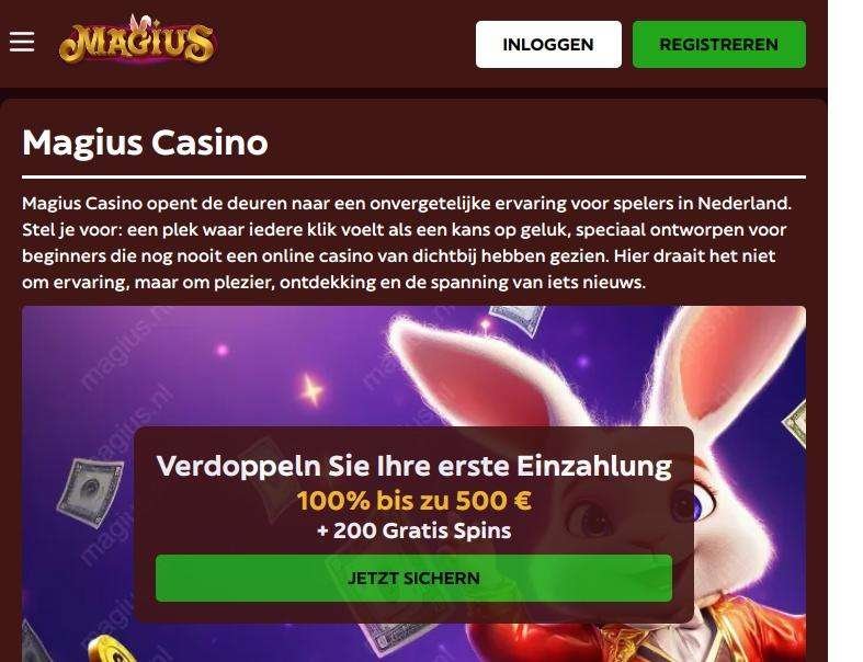 Guide de magius casino service clientèle