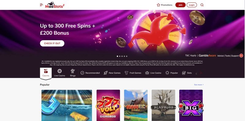 Madslots uk in United Kingdom